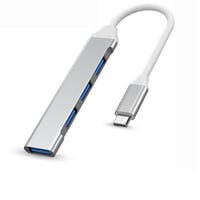 【新品】高速4ポートUSB3.0ハブ！軽量・即使える万能タイプ【マルチポートアダプタ】