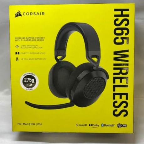 【新品】CORSAIR HS65 WIRELESS ゲーミングヘッドセット
