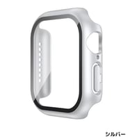 【新品】クリスタルガード 38-49mm Apple Watch ハードクリアケース　ブラック/シルバー/ホワイト/クリア【装着簡単・透明クリアでデザインそのまま】