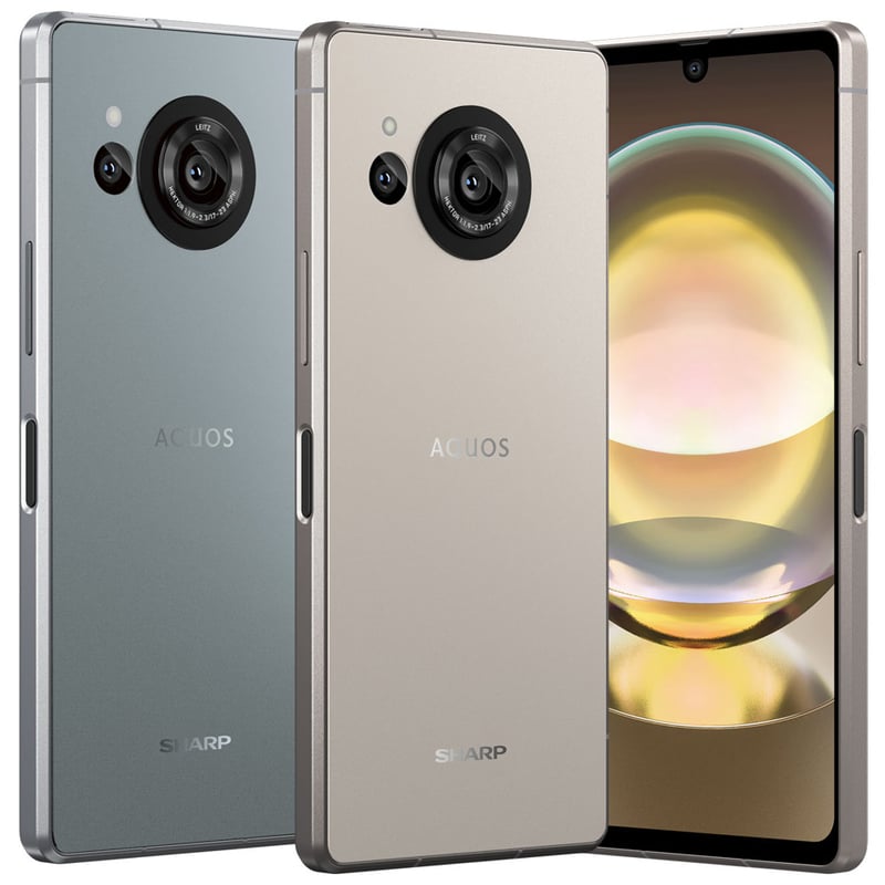 AQUOS R8 SH-52D ブルー ムスビー｜SIMフリー□1年保証□SH-52D□ブルー□8GB/256GB【AQUOS R8