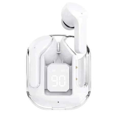 【新品】Bluetoothイヤホン  透明カラー