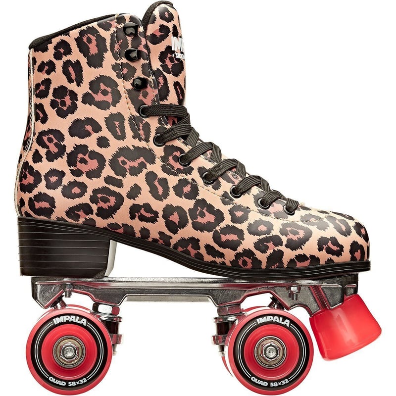 Impala Quad Skate - Leopard | HEXEN ROLLER SKATE