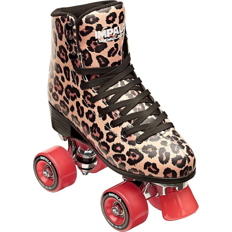 Impala Quad Skate - Leopard | HEXEN ROLLER SKATE Impala Quad Skate - Leopard | HEXEN ROLLER SKATE