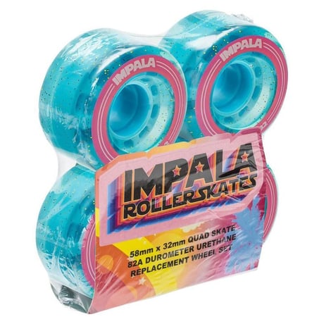 4 Pack Wheels - Holographic Glitter