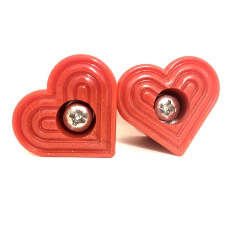 Bolt on Heartstopper Hot rod red glitter