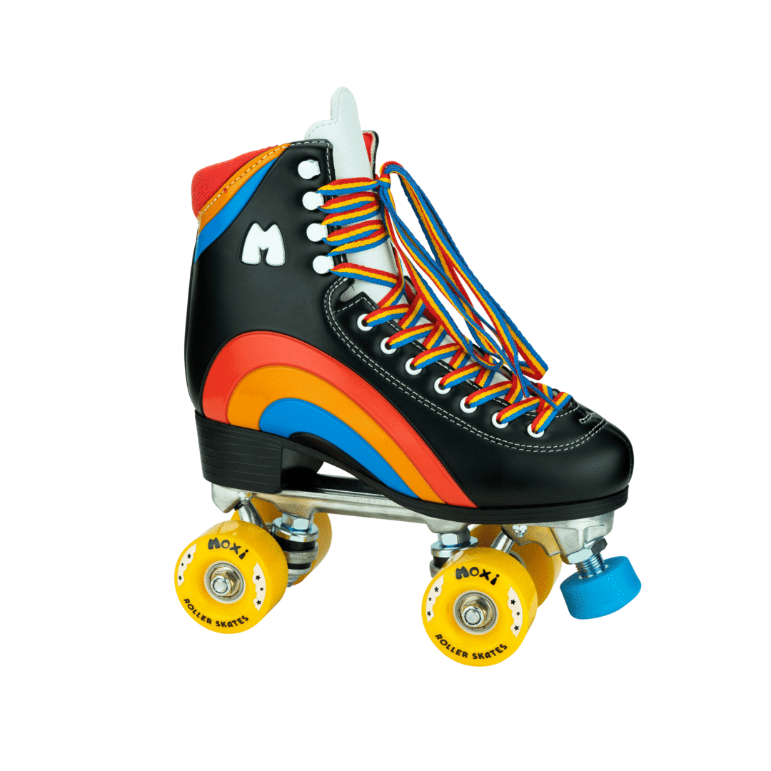MOXI Rainbow Rider Asphalt Black | HEXEN ROLLER
