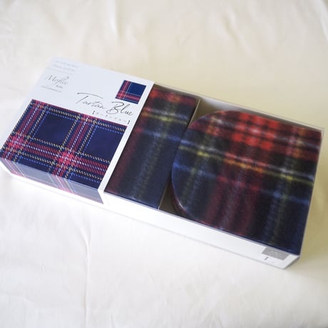 【Moflee Box Kit】 タータンブルー Tartan Blue ◆Lサイズ