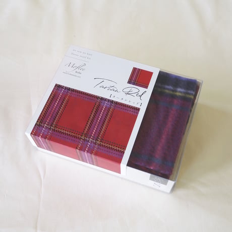 【Moflee Kit Box】 タータンレッド Tartan Red ◆Sサイズ