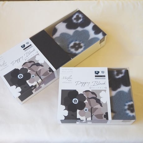 【Moflee Kit Box】ポピーブラック Poppy Black ◆Lサイズ
