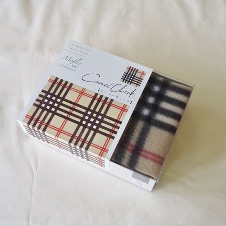 【Moflee Kit Box】 キャメルチェック Camel Check ◆Sサイズ