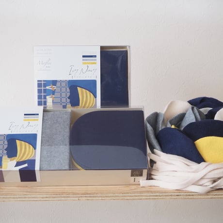 【Moflee Kit Box】アイビーネイビー Ivy Navy ◆Lサイズ
