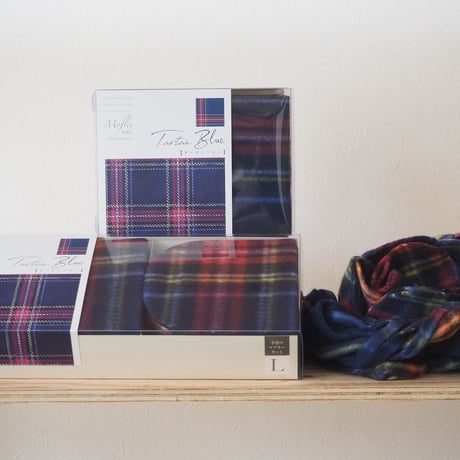 【Moflee Box Kit】 タータンブルー Tartan Blue ◆Lサイズ