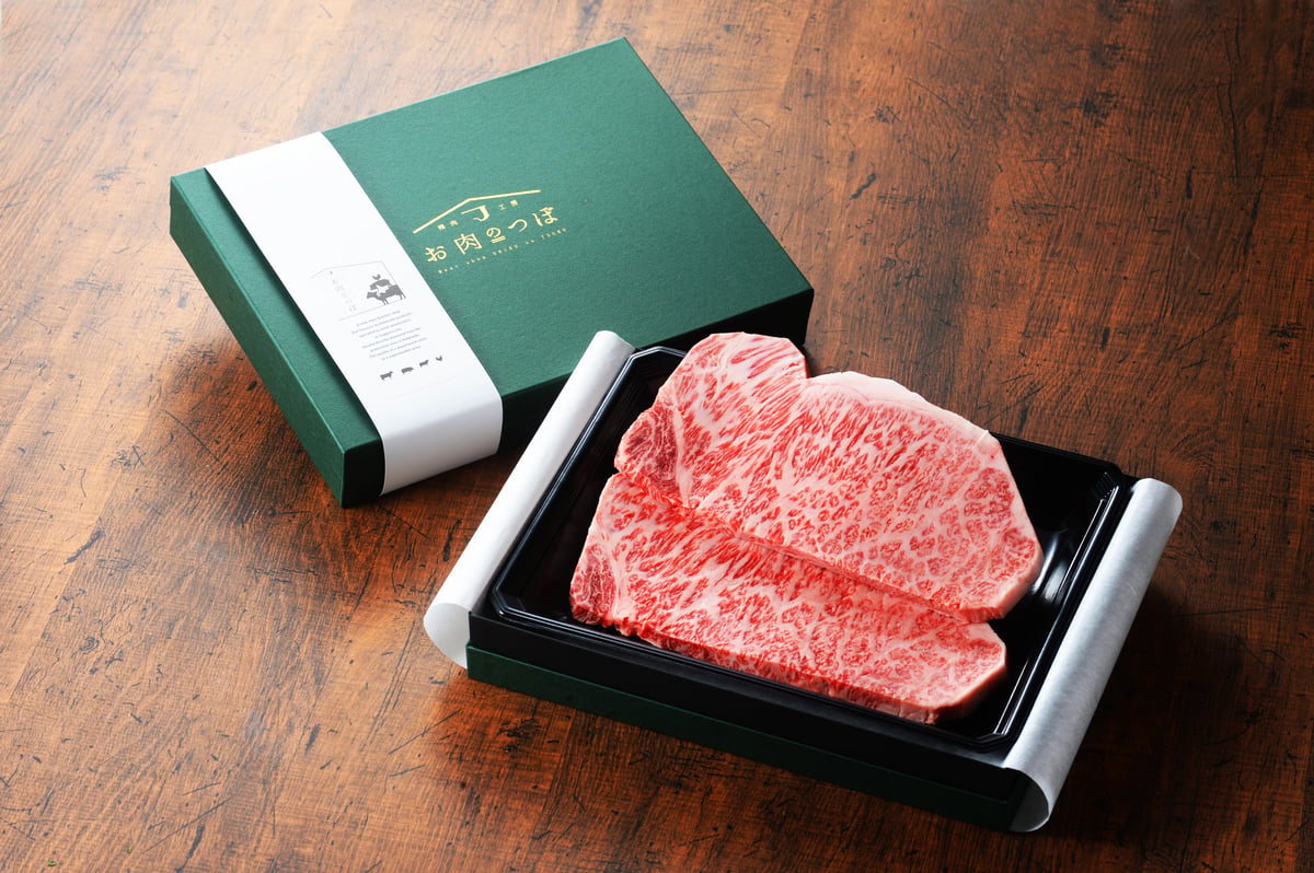 黒毛和牛»極上霜降りステーキ 『サーロイン』 | Meat shop-tsubo