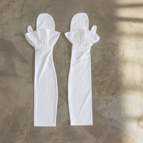3way  UVカットミトングローブ  【white】