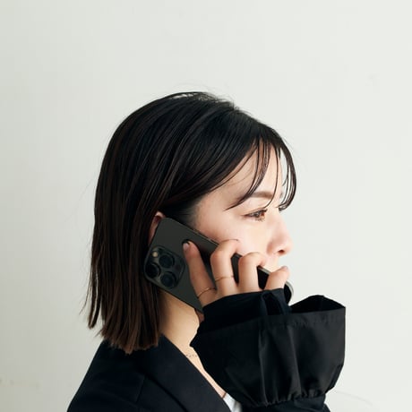 3way  UVカットミトングローブ 【black】