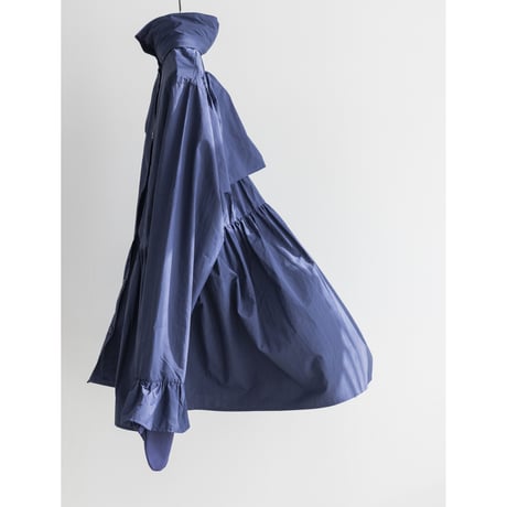 UVカット ミトンブラウス【navy】