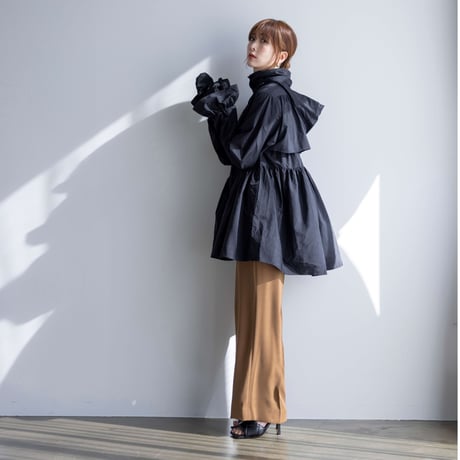 UVカット ミトンブラウス【black】