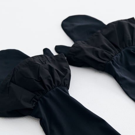 3way  UVカットミトングローブ 【black】