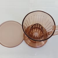 クレバーコーヒードリッパー Ｓサイズ（1～2杯用）半透明ブラウン