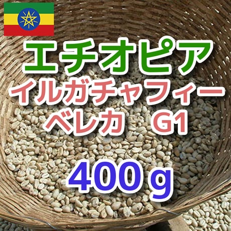 エチオピア　イルガチャフィー　ベレカ　G1(washed) 400g