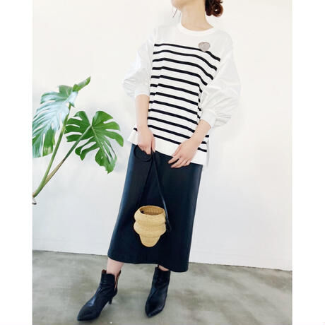 Border knit tops（6219-414） | TORRAZZODONNA_EXHI