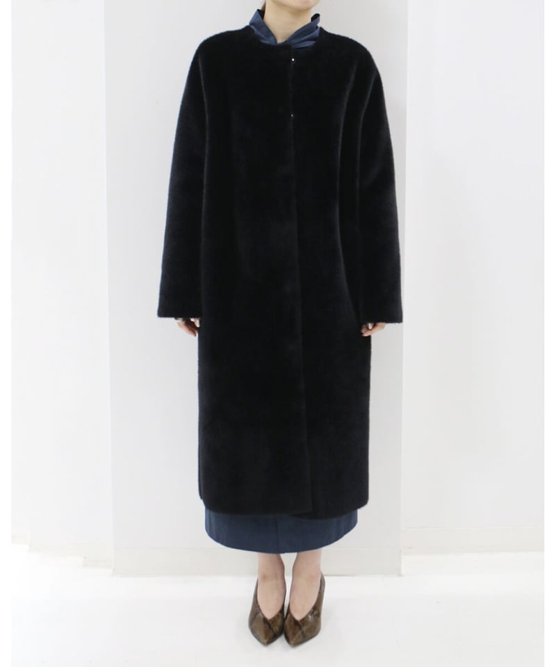 Eco Fur× Mouton Coat（6224-572）FA-1 | TORRAZZODO 