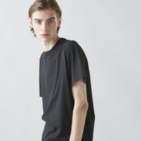 INVISIBLE TYPO T-SHIRTS  (BLACK)