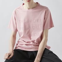 INVISIBLE TYPO T-SHIRTS (PINK)