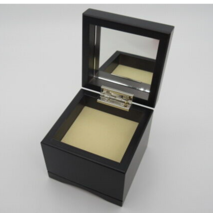 カラーが選べる『ミラー付きBOX』【黒】 | 浜名湖オルゴール