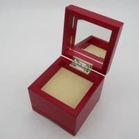 カラーが選べる『ミラー付きBOX』【青】 | 浜名湖オルゴール