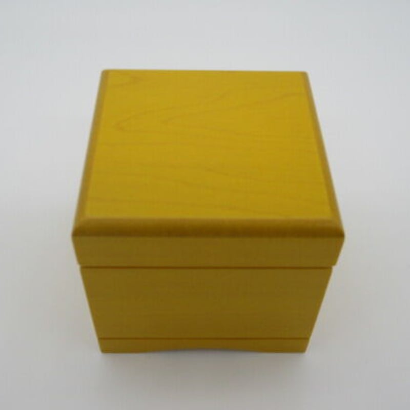 カラーが選べる『ミラー付きBOX』【黄色】 | 浜名湖オルゴール