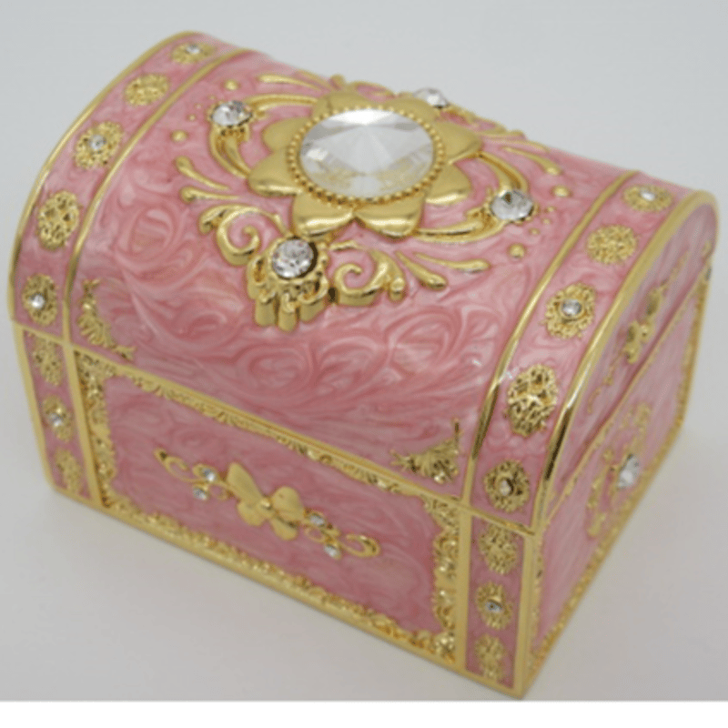 【新品】曲名：エリザベート「私が踊る時」ハート宝石箱オルゴール18弁　匿名発送 新品】オルゴール ハート型18弁、曲名：エリザベート「私が踊る時