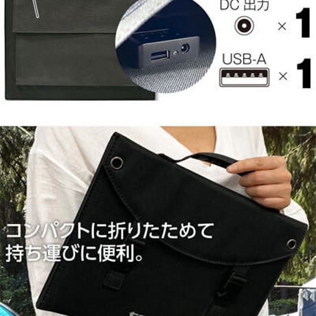 ソーラー充電器　30W