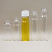 150cc丸形デザインドレッシングボトル504set　白キャップ-