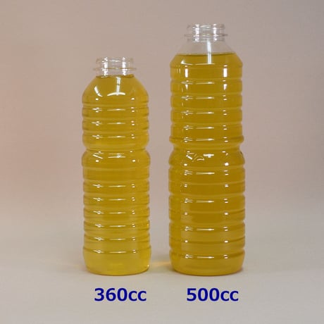 500㏄　醤油PETボトル　ヒンジキャップセット　160セット