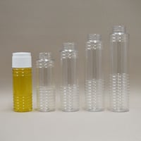 100ccトーテム形デザインドレッシングボトル 300set　白キャップ