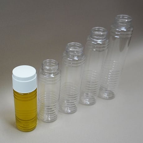 100ccトーテム形デザインドレッシングボトル 300set　白キャップ