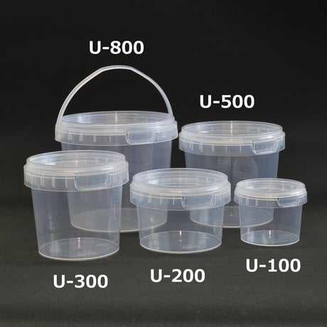 800㏄密封ロック式容器　PMDU800ML　800セット