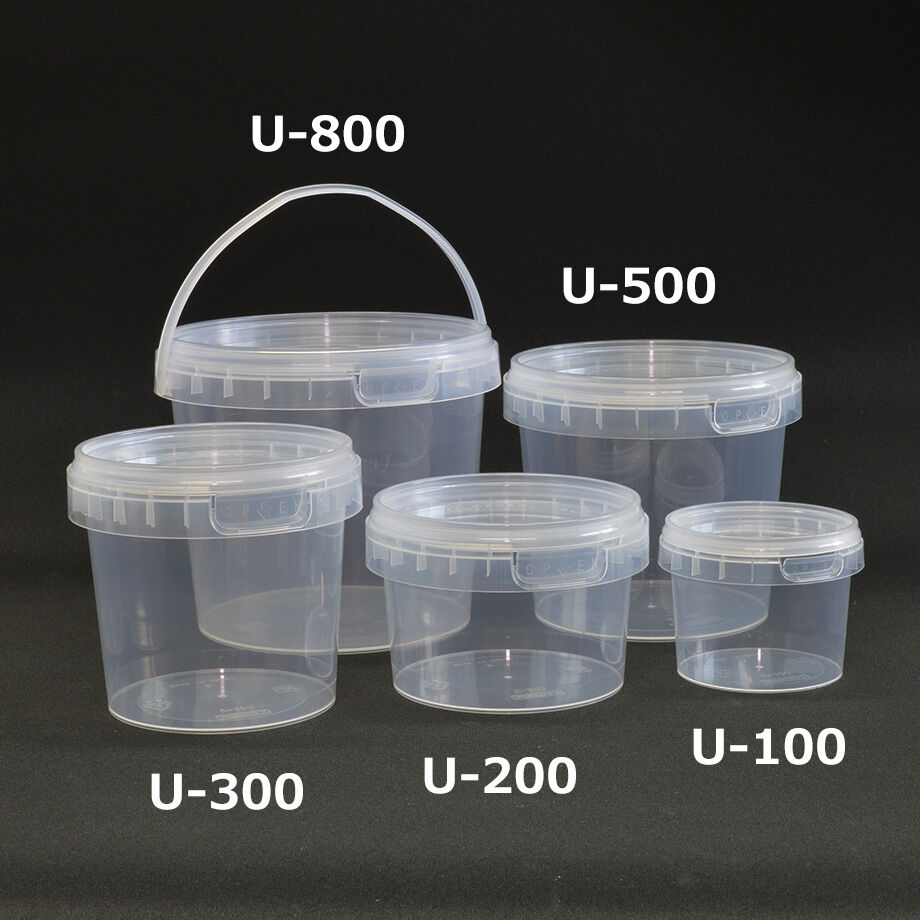 500㏄密封ロック式容器 PMDU500ML 800セット | 株式会社プラパック