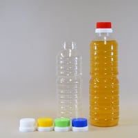 500㏄　醤油PETボトル　スクリューキャップセット　160セット