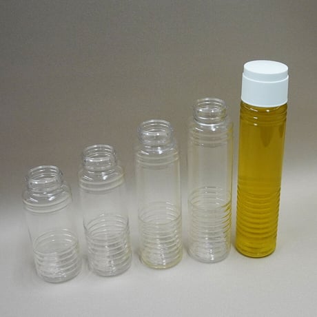 200ccトーテム形デザインドレッシングボトル 404set　白キャップ