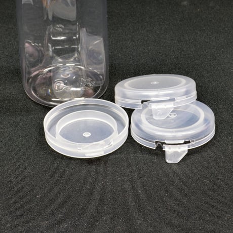 200cc牛乳瓶形ペットボトル+専用キャップ　630set