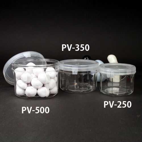 350cc (密封)八角形ロック式容器 PV-350M 420set | 株式会社プラパック