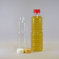 500㏄　醤油PETボトル　ヒンジキャップセット　160セット