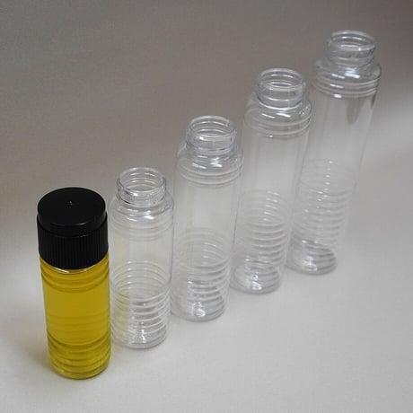 100ccトーテム形デザインドレッシングボトル 300set　黒キャップ