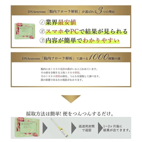 腸内フローラ解析キット &腸解析プランニング