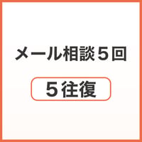 メール相談5回（5往復）