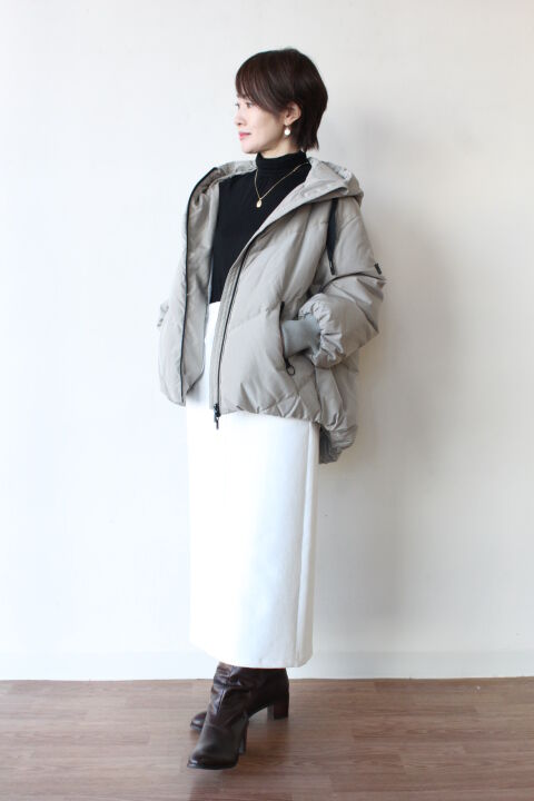 アヤンダウン　ayaneコクーンダウンジャケット b175370d9837aa30767b41d130039c