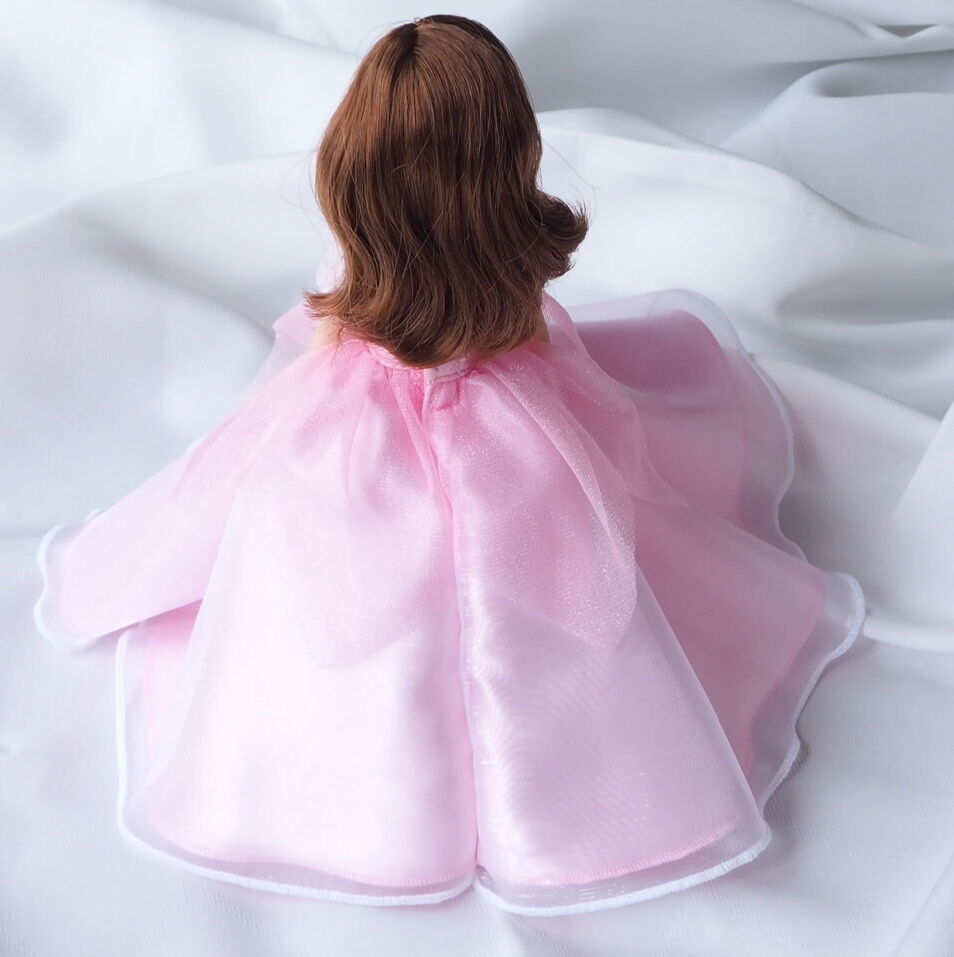 お値下げしました　フリル付きピンクドール 22cmドール服 プリンセスドレス ピンク 247 | icocca webshop