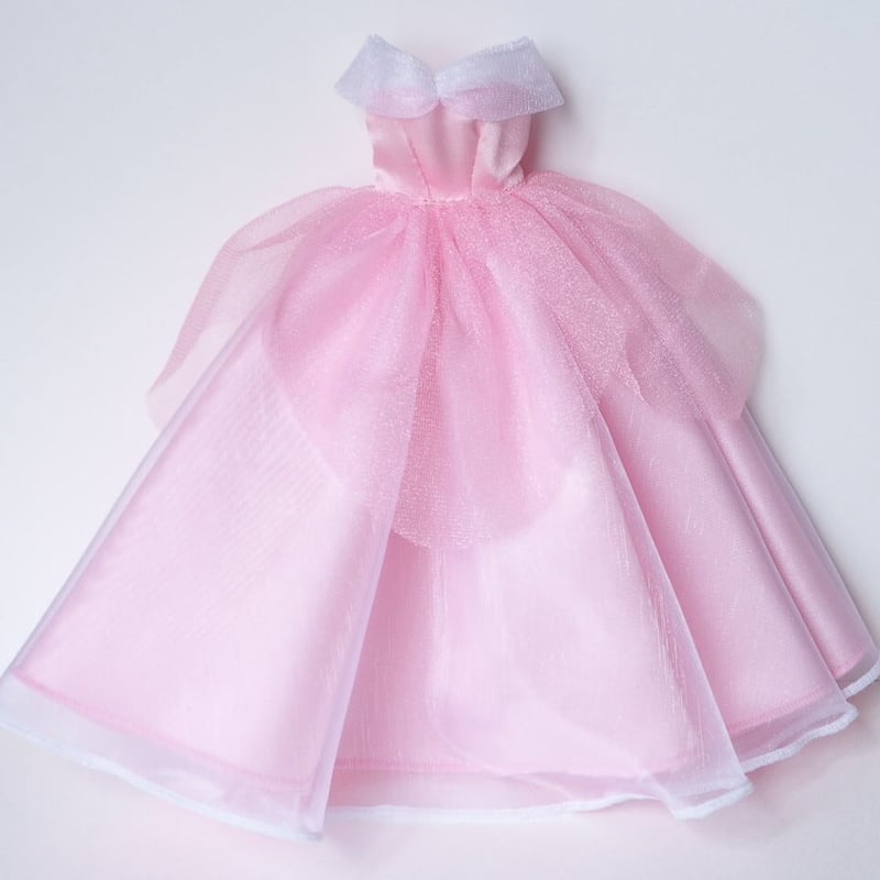 22cmドール服 プリンセスドレス ピンク 247 | icocca webshop